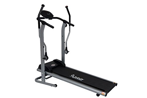 Sunny Health & Fitness T7615 Cross Training Magnetic Treadmill Feature Image