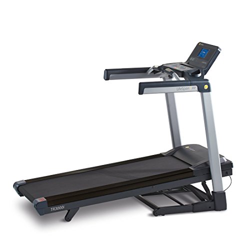 LifeSpan Fitness LifeSpan TR3000i Touch Folding Treadmill, Gray/Black Image
