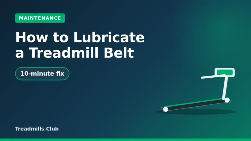 How to Lubricate a Treadmill Belt (Step-by-Step) Image